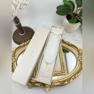 Luna Norte Genuine Shell Heart Beaded Necklace